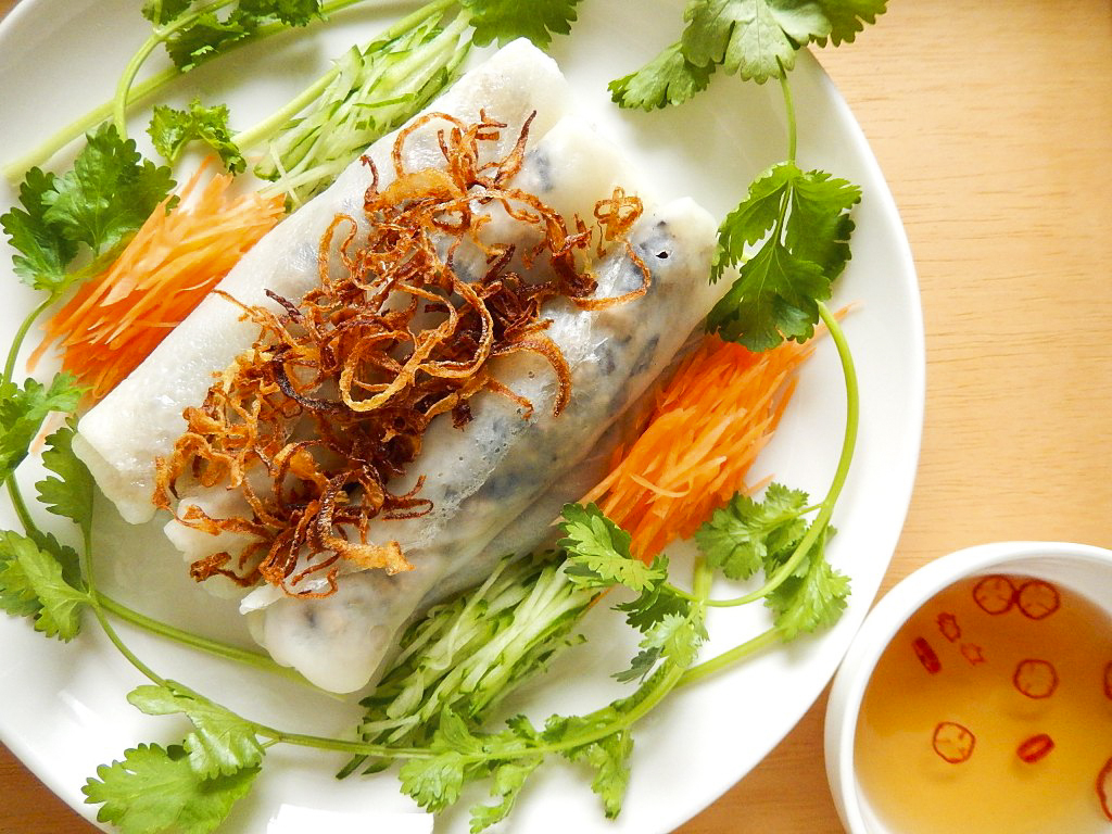 バン クオン ベトナムの蒸し春巻のレシピ Tirakita レシピ