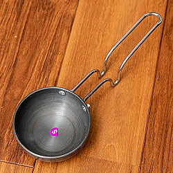 ミニタルカパン - 黒 ノンスティック【約24cm】インド料理でスパイスをテンパリングする調理器具の商品写真