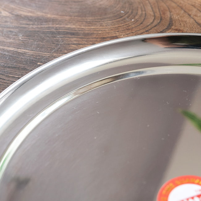 カレー大皿 [約28.5cm]-重ね収納ができるタイプ　ターリー 5 - 拡大写真です