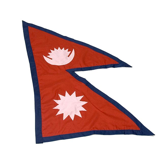 ネパールの国旗-大（120cm x 78cm） の通販 - TIRAKITA.COM
