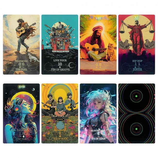  ミュージックコレクタータロット -Music Collector Tarot 2 - 素敵なカードです、あなたはなにを問いますか？