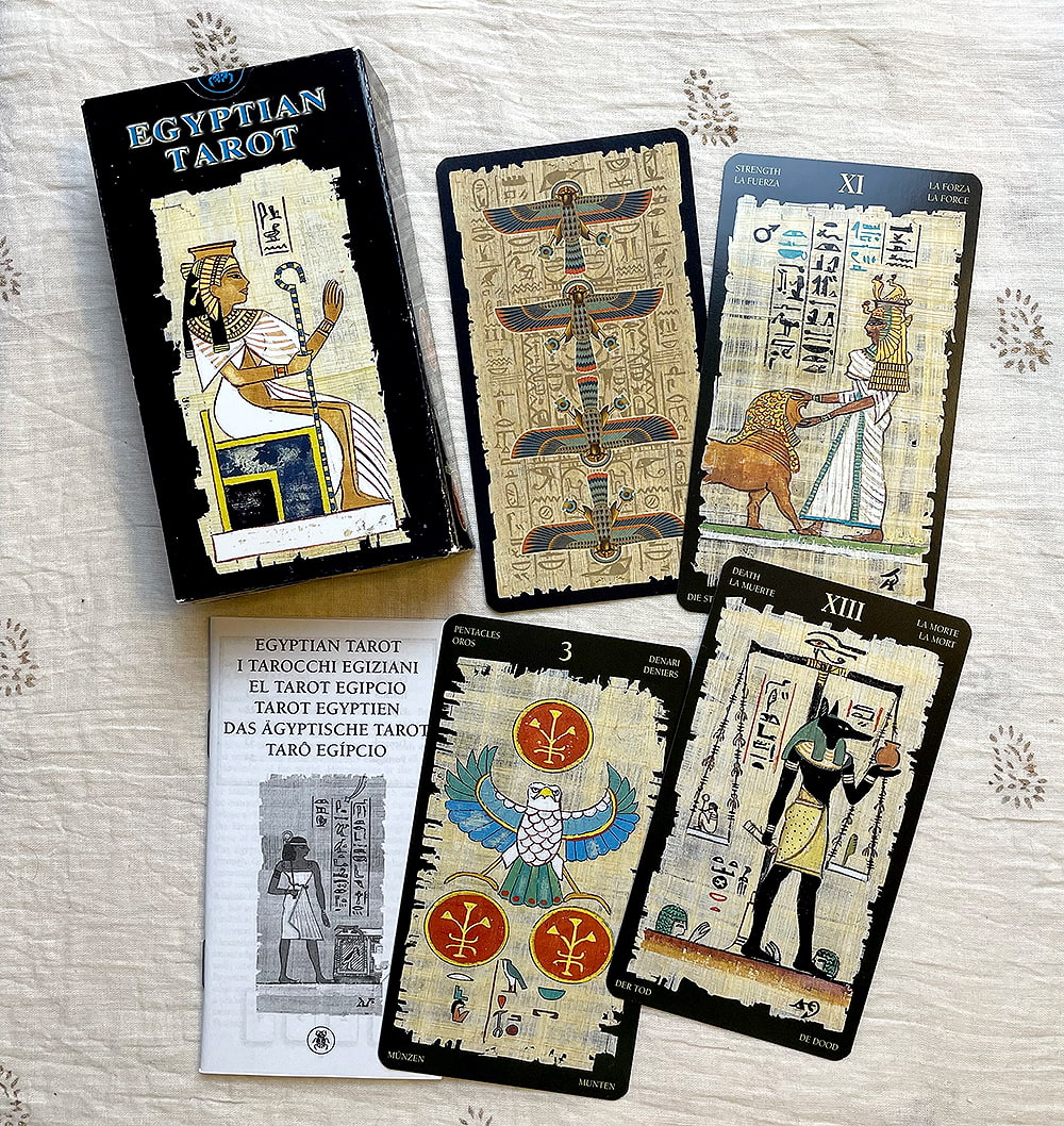 The Ancient Egyptian Tarot  その他2点セット