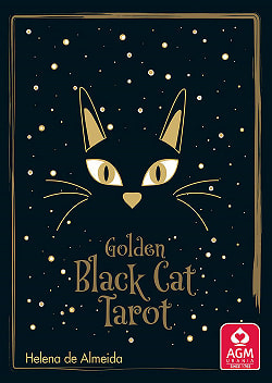 金の黒猫タロット - gold black cat tarotの商品写真