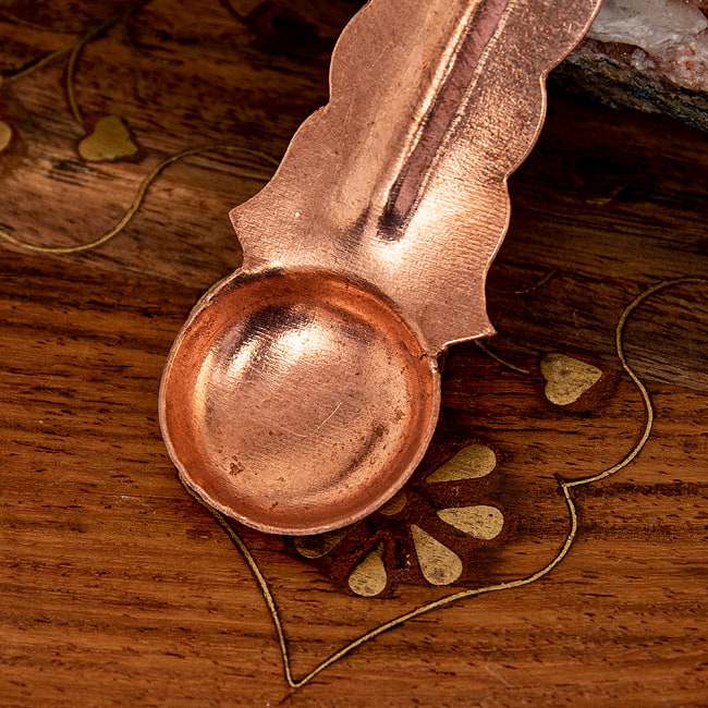 【祭壇用】銅製スプーン 11.5cm 2 - スプーンの部分になります。