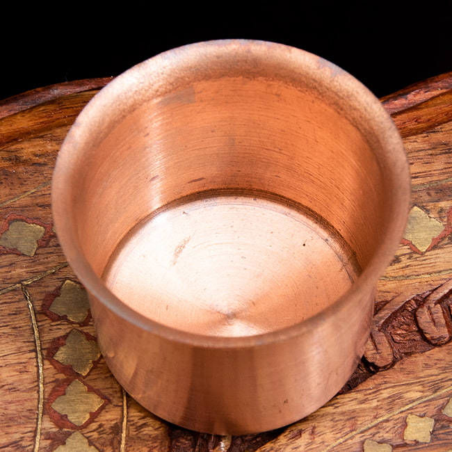 【祭壇用】銅製カップ　【直径：5.5cm】 2 - 上からの様子です。