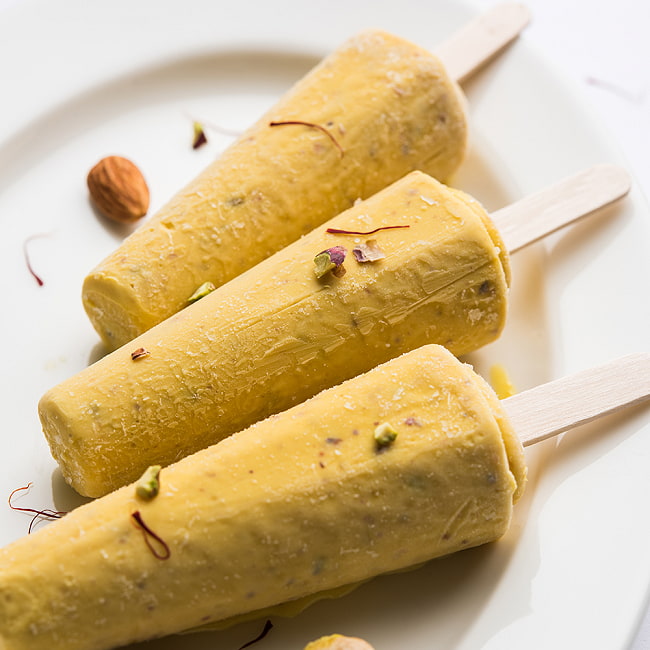 クルフィ モールド インドのアイスクリーム「kulfi」を作るための型 7 - これがインドのアイス・クルフィです。