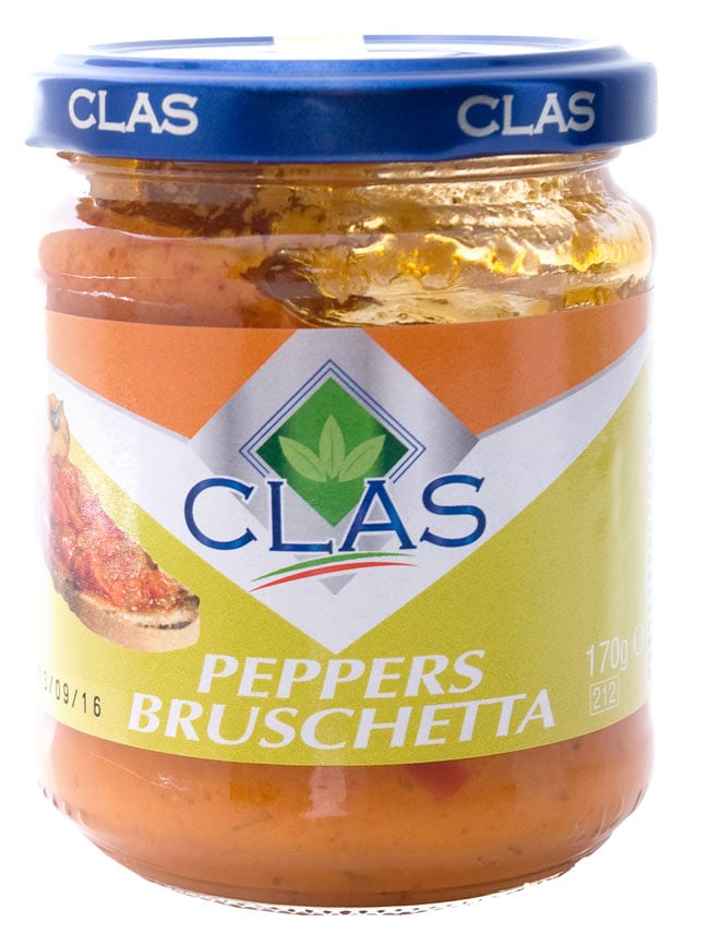 パプリカの粗挽きペースト - Peppers Bruschtta 【CLAS】 の通販 - TIRAKITA.COM