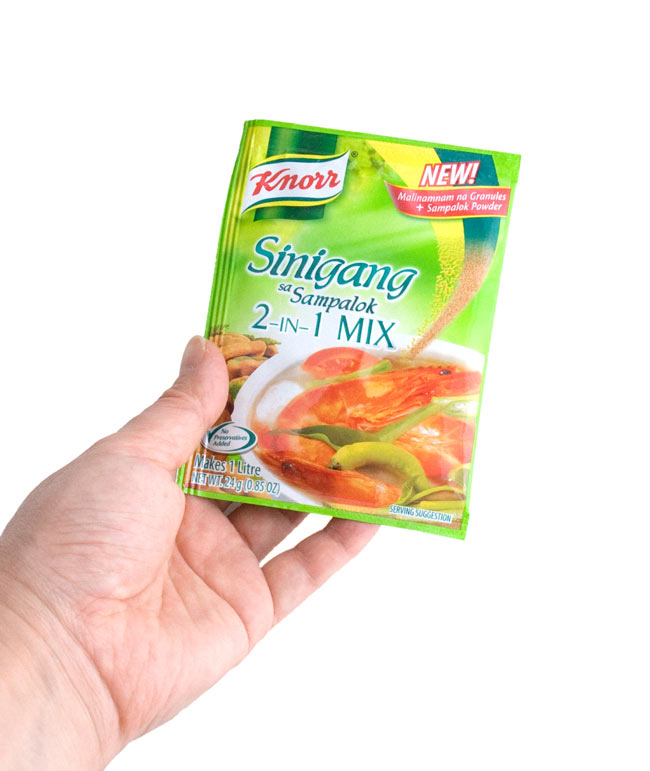 フィリピン料理 シニガン サンパック 2in1の素 - Sinigang Sa Sampalok 2in1 【Knorr】 の通販 -  TIRAKITA.COM