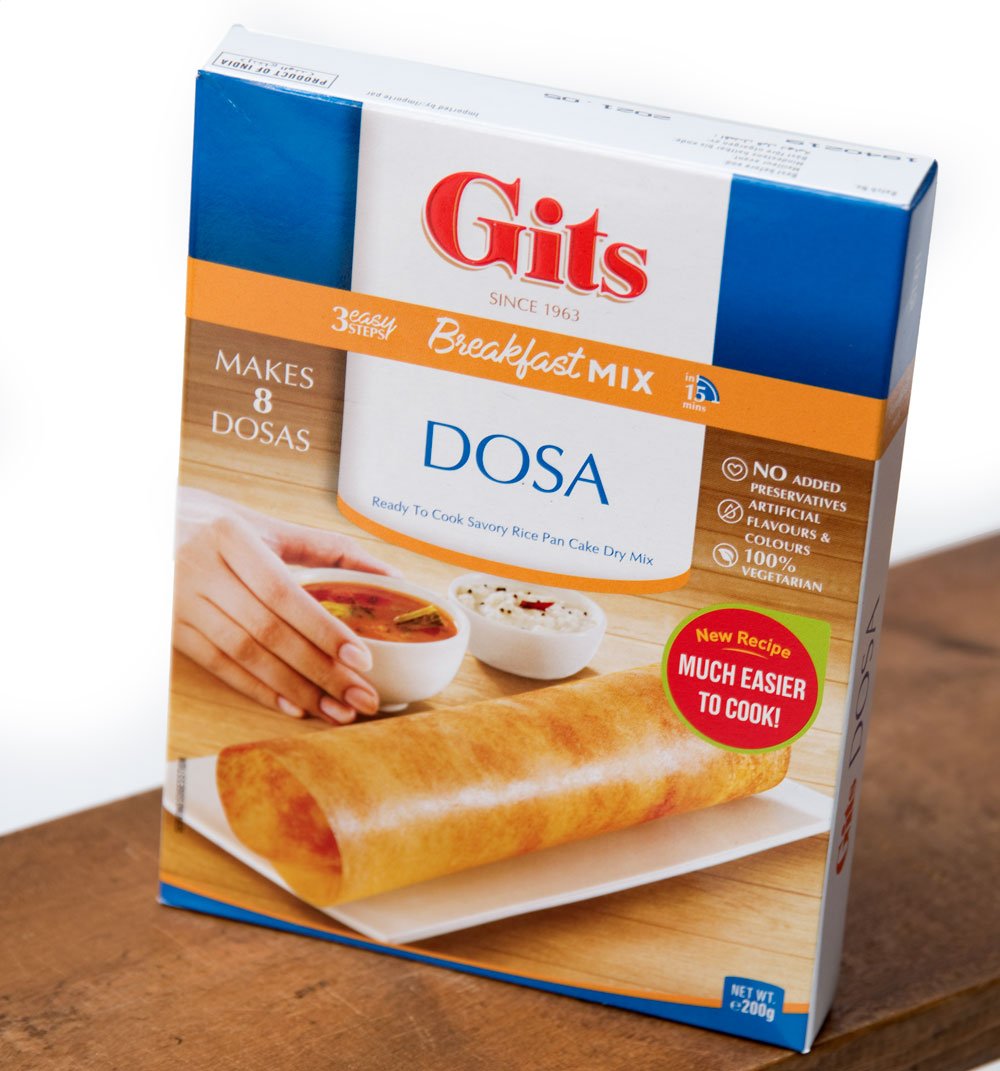 Dosai　の通販　南インドの軽食　【Gits】　ドーサの素　Mix