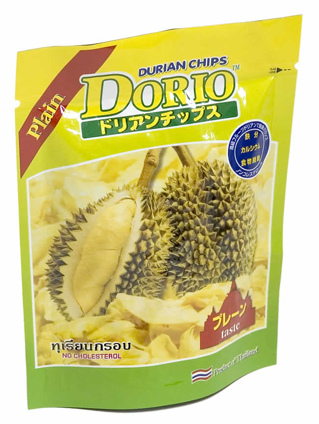 ドリアンチップス[DORIO] - プレーン味・35gm入り 【賞味期限2012年5月13日】 の通販 - TIRAKITA.COM