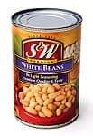 ホワイトビーンズ 缶詰 - White Beans 【425g】 S&W