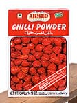 [インド品質]チリパウダー 400g 箱入り - Chilli Powder 【AHMED】の商品写真