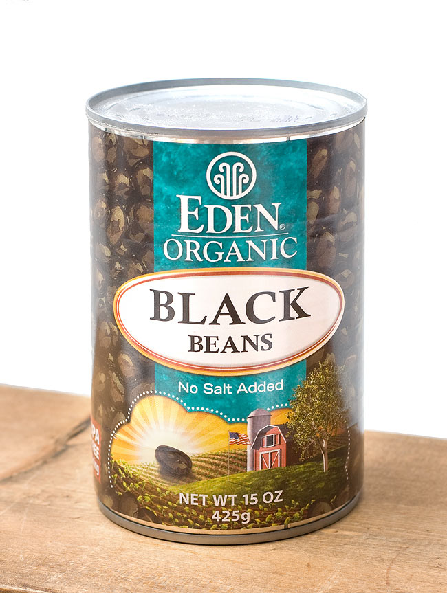 425g【アリサン】　缶詰　Beans　Black　の通販　オーガニック】ブラック　ビーンズ