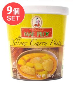 【送料無料・9個セット】イエローカレーペースト [400g] 〔MAE PLOY〕の商品写真