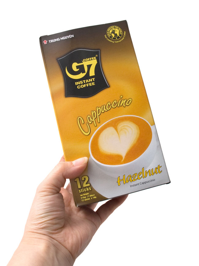 インスタント ベトナム コーヒー G7 カプチーノ ヘーゼルナッツ 12