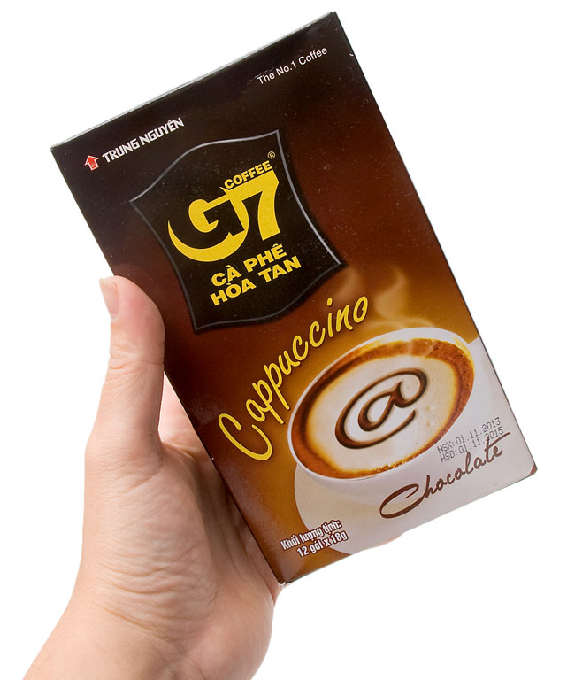 G7 ベトナム インスタントコーヒー カプチーノ（チョコレート）[18g×12