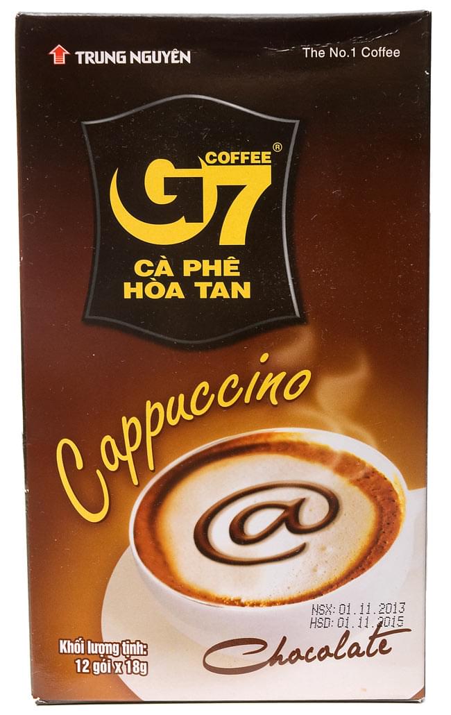 G7 ベトナム インスタントコーヒー カプチーノ（チョコレート）[18g×12