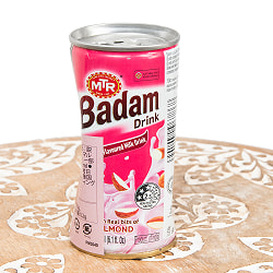 バダム ミルク ドリンク ローズ- Badam Drink roze 缶 180ml 凹みあり！(FD-INSCRY-405)