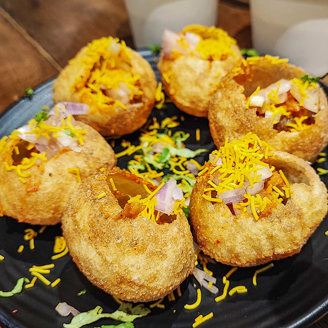 【Century】Pani Puri パニプリ 175g パニプリマサラ入り 2 - パニプリはこんな食べ物