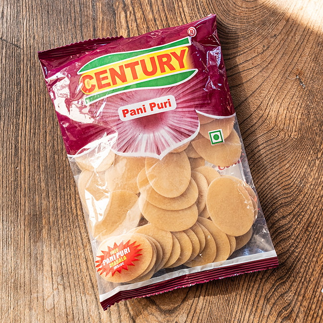 【Century】Pani Puri パニプリ 175g パニプリマサラ入りの写真パニプリ,ストリートスナック,インド,スナック