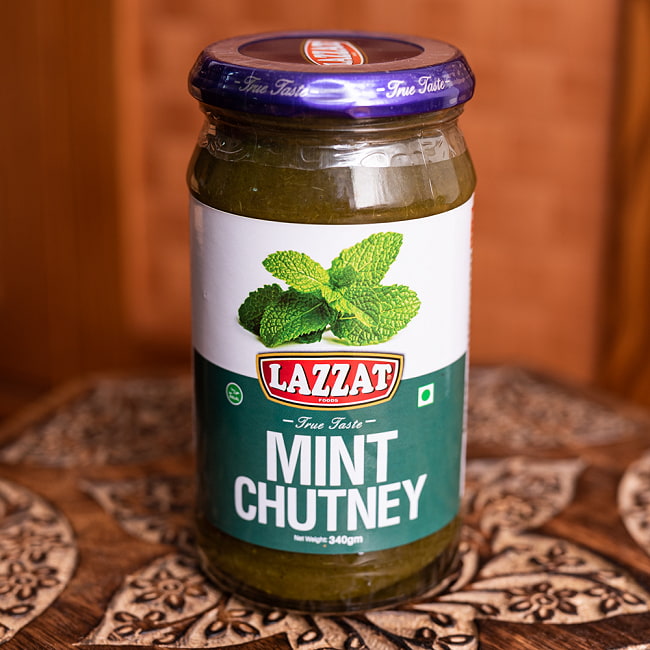 ミントチャツネ - Mint Chutney 430gの写真パキスタン料理,ディップ,チャツネ,ハラル,ピュアベジ