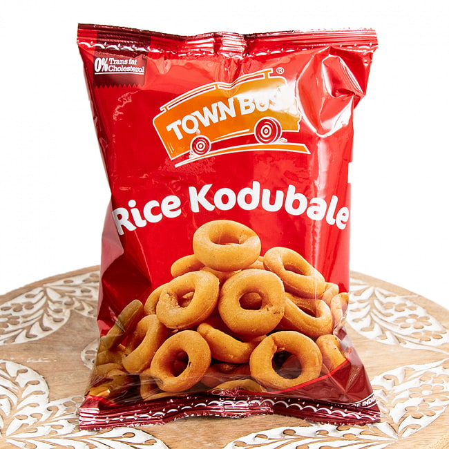 南インドのピリ辛米スナック コドゥボレ Rice Kodubole【TOWNBUS】の写真インド,お菓子,南インド,スナック,ナムキン,シンプル