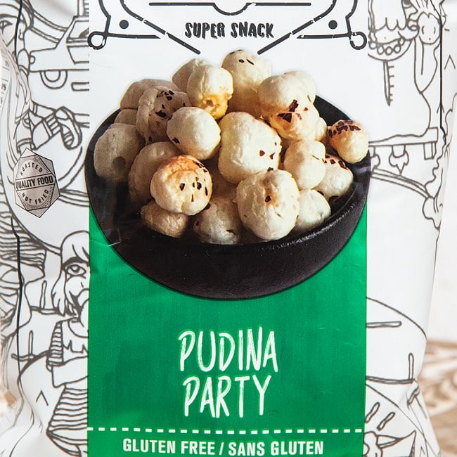 MR.MAKHANA PUDINA PARTY スパイシーミント インド発祥のスーパーフード 2 - イメージ写真