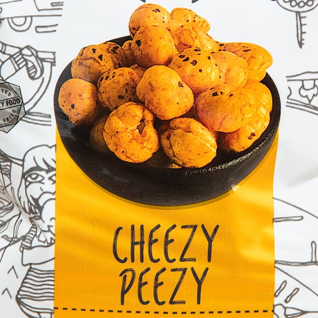 MR.MAKHANA CHEEZY PEEZY 濃厚チーズ味 インド発祥のスーパーフード 2 - イメージ写真