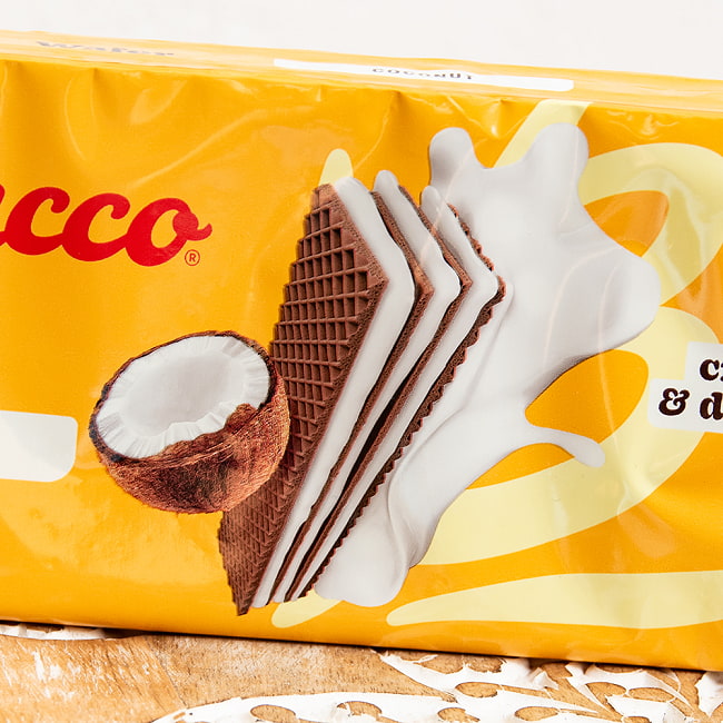 【BAUDUCCO】 ウェハース ココナッツ 2 - 写真