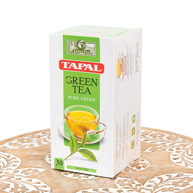 パキスタンのお茶 TAPAL GREEN TEA ティーバッグ30パックの写真インドのお茶,インド,チャイ用,茶葉,CTC,茶