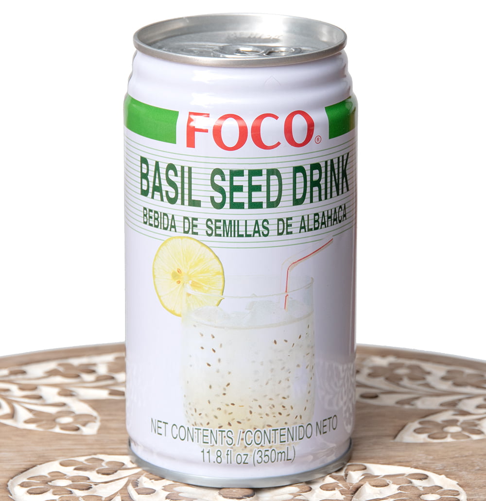 バジルシード ドリンク Basil Seed Drink 350ml Foco の通販 Tirakita Com