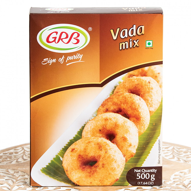 南インドの軽食 ワダの素 500g Vada Mix【GRB】の写真ティファン,イドゥリ,ドーサ,サンバル,チャトニ