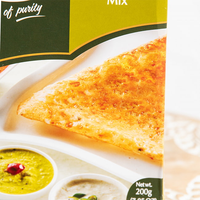 南インドの軽食 ラヴァドーサの素 200g Rava Dosa Mix【GRB】 2 - 調理例