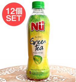 【12個セット】アジアの甘い緑茶 ジャスミン風味 - NU Green Tea Original 330ml