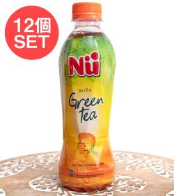 【12個セット】アジアの甘い緑茶 はちみつ入り - NU Green Tea Honey 330mlの商品写真