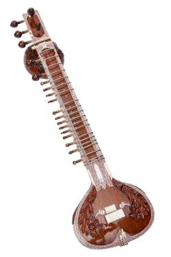 楽器 シタール Sitar インド (PALOMA社製)高級シタールセット 