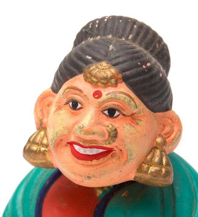 首ふりインド人 金持ちおばさん ターメリック顔塗り の通販 Tirakita Com