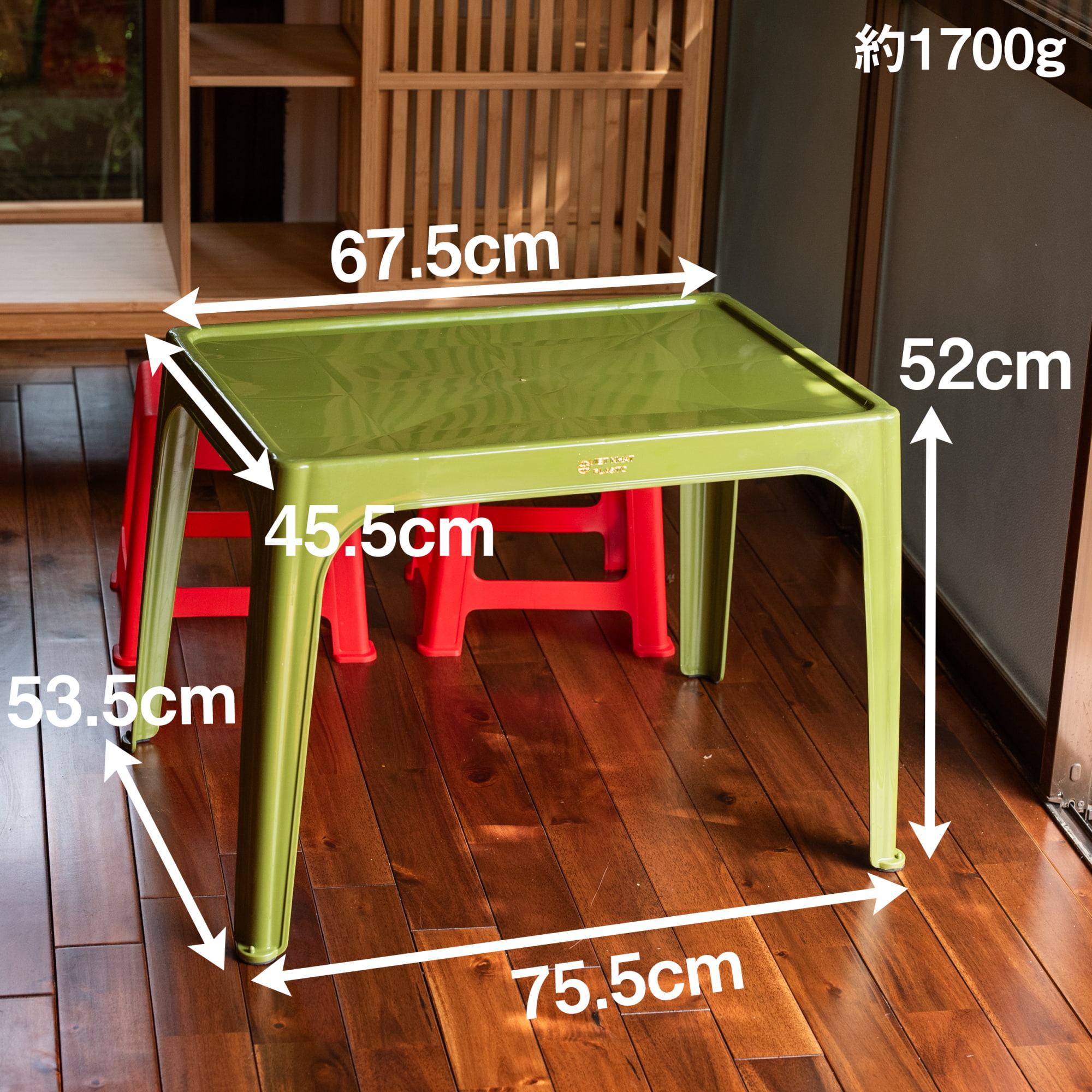 韓国 ベトナム 折りたたみ屋台テーブル - テーブル用品