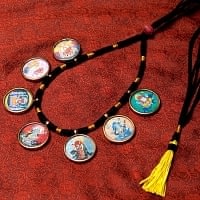 [アソート]インドのヒンドゥー神様とヤントラのネックレスの商品写真
