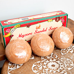 マイソールサンダルソープ [150g] 3個セット(ID-NAGSOAP-103)