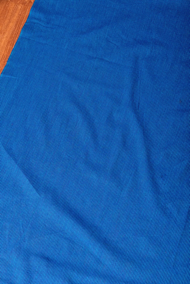 〔各色あり〕〔1m切り売り〕南インドのシンプル・ストライプコットン布〔幅約108cm〕 3 - とても良い雰囲気