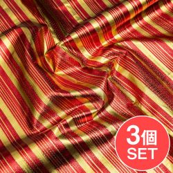 【3個セット】〔1m切り売り〕インドの伝統模様布 〔幅約102cm〕の商品写真