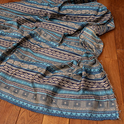 【5個セット】〔1m切り売り〕インドの伝統模様布〔約127cm〕の商品写真
