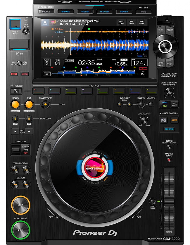 Pioneer CDJ-3000 2台セット [レンタル・片道送料込]の写真CDJ,CDJ レンタル,イベント,レンタル,DJ機材,DJ機器